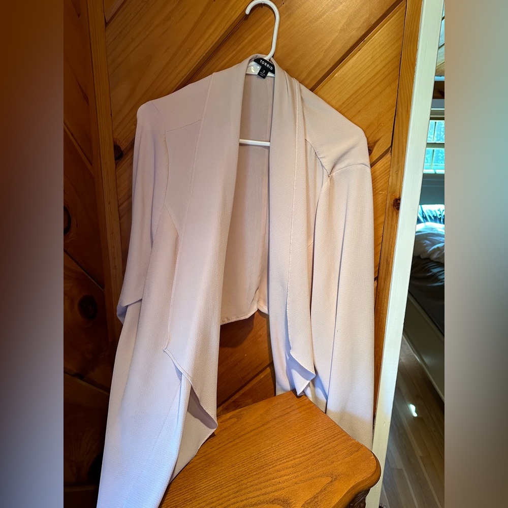 Torrid Long Sleeve Thin Sheer Fabric Cardigan Size 3